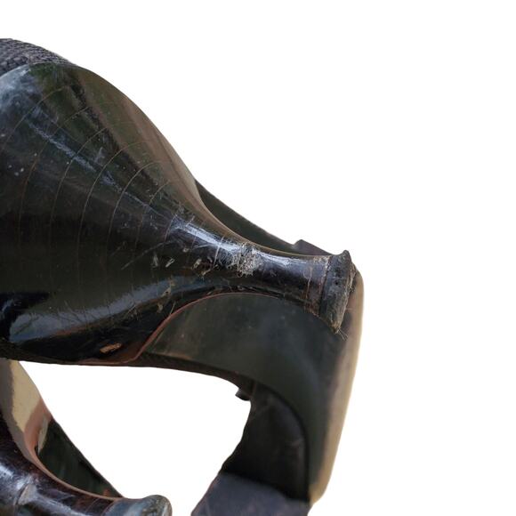 💫SOLD💫Y2k Louis Vuitton Monogram Bow Kitten Heel Mule - Size 35 EU - Picture 5 of 8